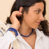 Sapphire | .925 Sterling Silver | Firefly Glass Wrap